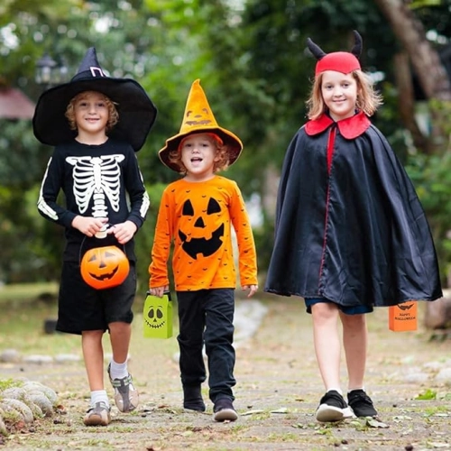 Torebki na słodycze halloween dekoracje ozdoby halloween cukierki 6szt